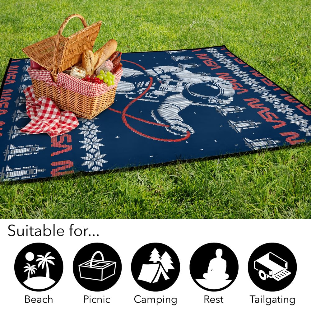 Amazon.com: LOGOVISION NASA Picnic Outdoor Blanket, 50